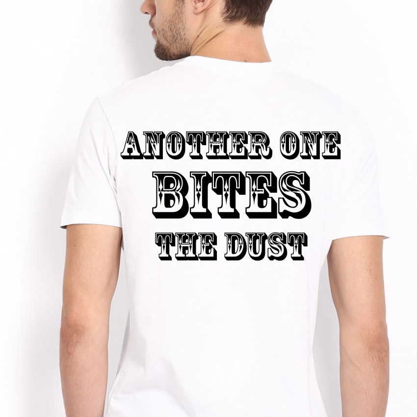 חולצה לחתן - BITES THE DUST חולצה לחתן - BITES THE DUST