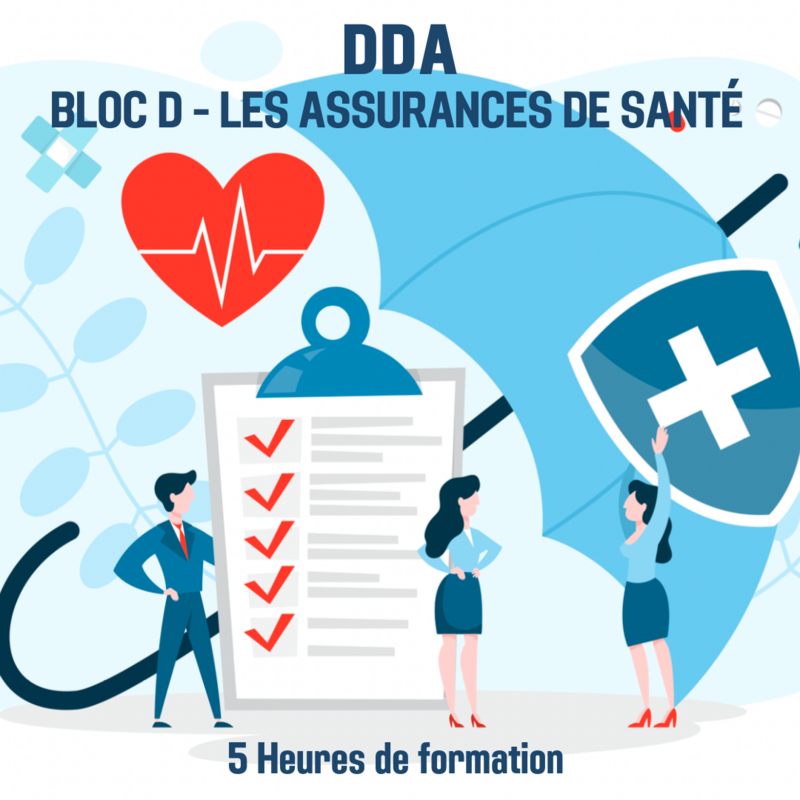 DDA - Les assurances de santé - Pack 5H (as)