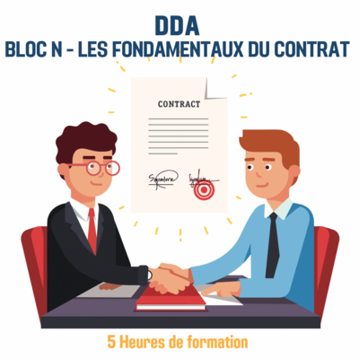 DDA - Les fondamentaux du contrat - Pack 5H (as)