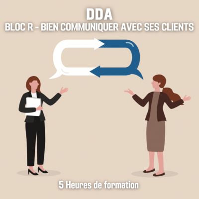 DDA - Bien communiquer avec ses clients - Pack 5H (as)