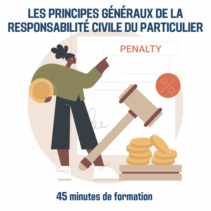 Les principes généraux de la responsabilité civile du particulier - 0H45 (as)
