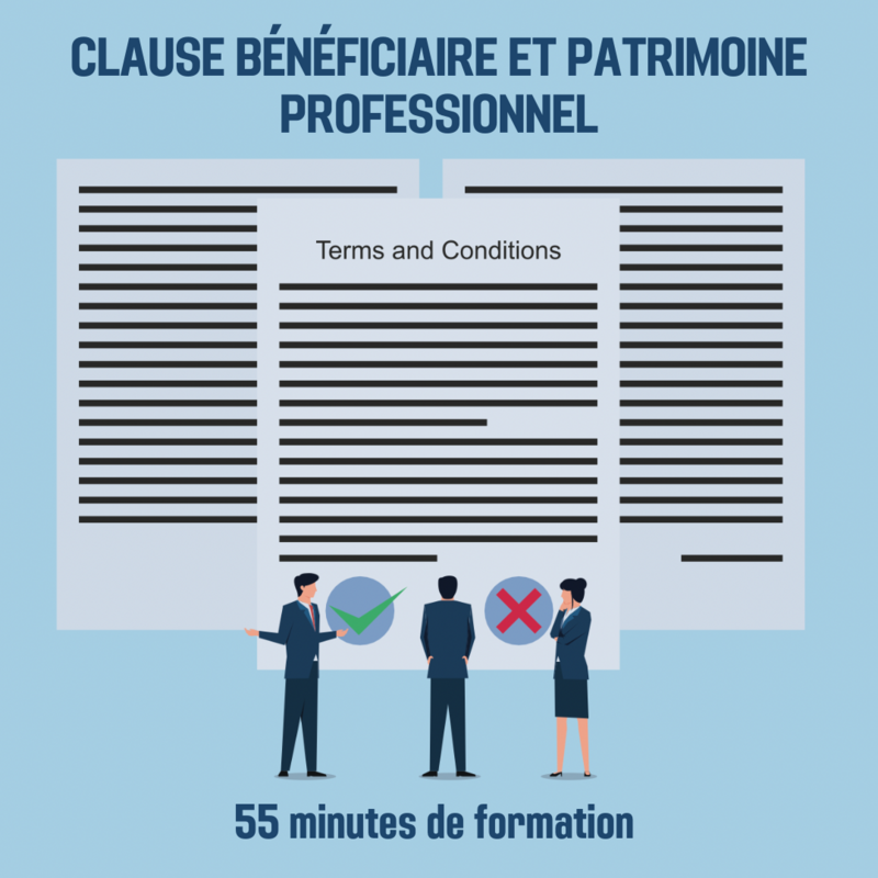 Assurance vie : clause bénéficiaire et patrimoine professionnel - 0H55 (as)