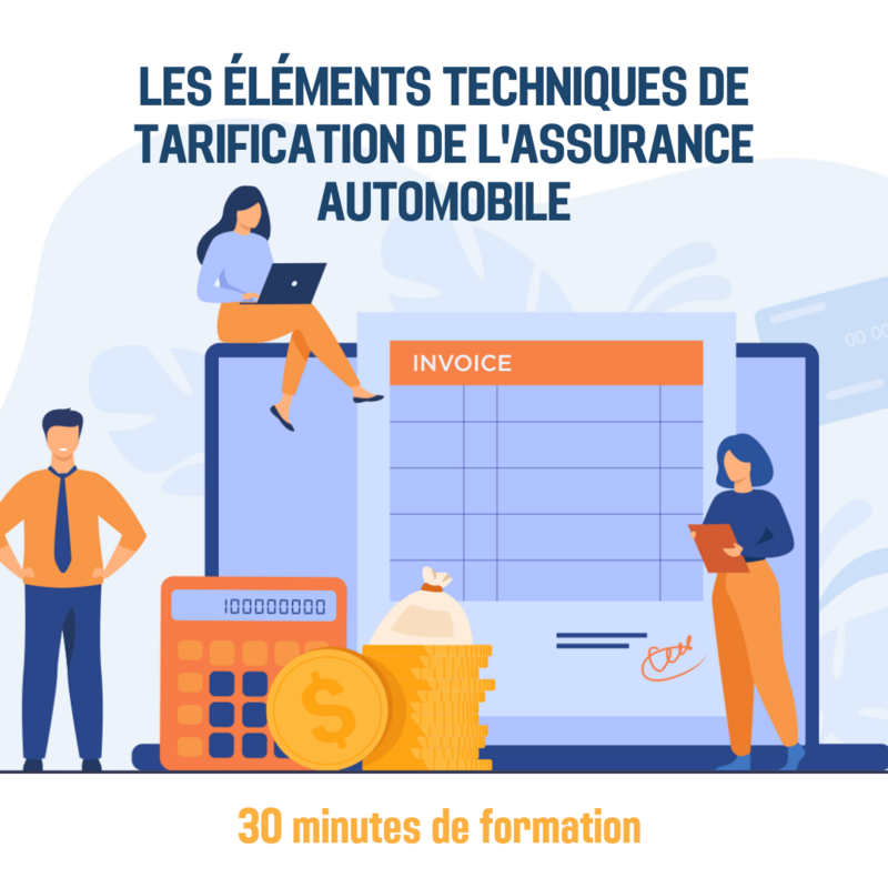 Les éléments techniques de tarification de l&#39;assurance automobile - 0H30 (as)
