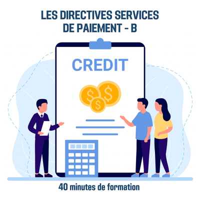 Les Directives services de paiement - B - 0H40 (ba)