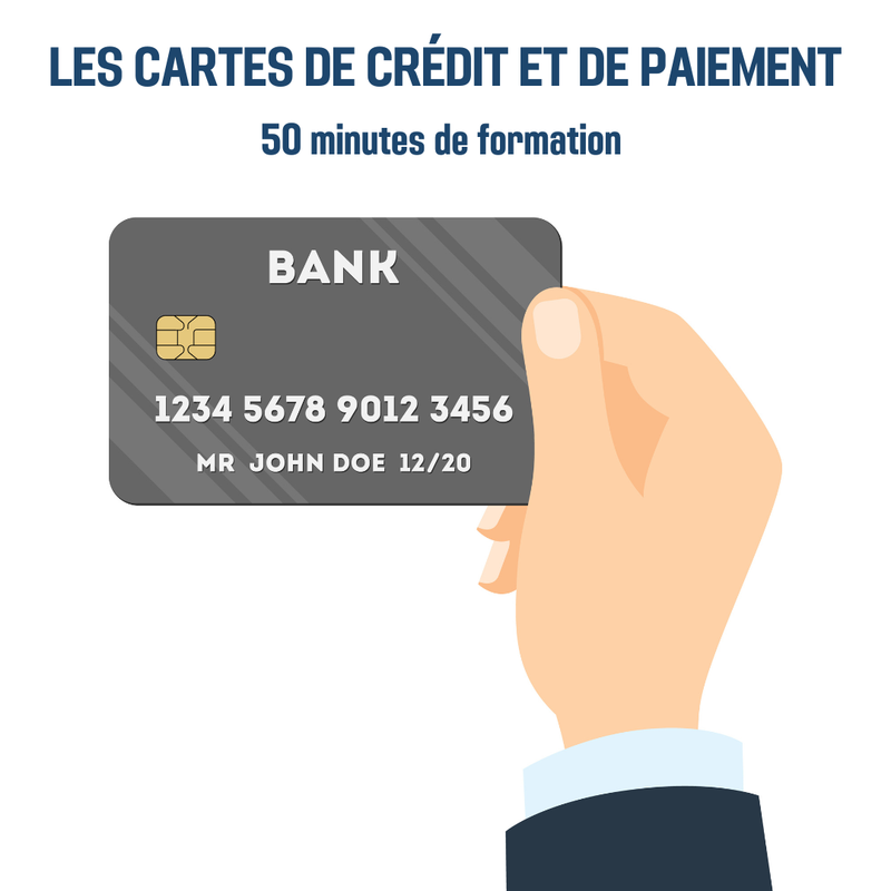 Les cartes de crédit et de paiement - 0H50 (ba)