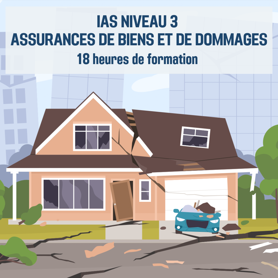 IAS Niveau III Assurances de biens et de dommages - 18H (as)
