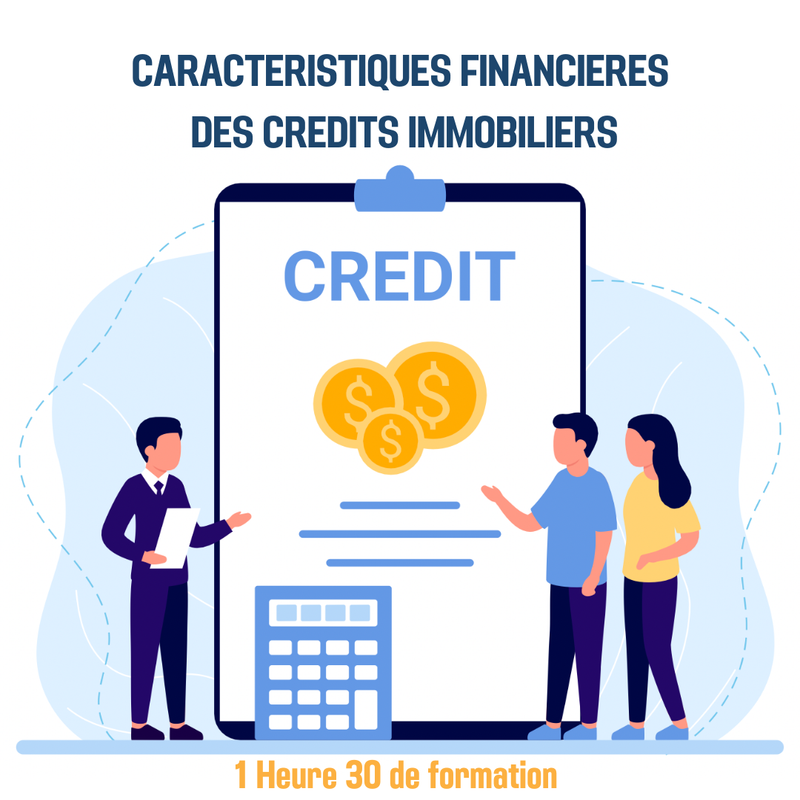 Caractéristiques financières des crédits immobiliers - 1H30 (im)