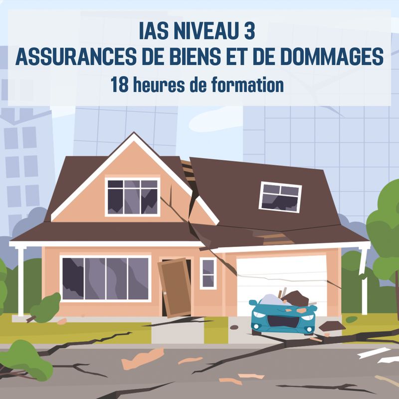 IAS Niveau III Assurances de biens et de dommages - 18H (as)