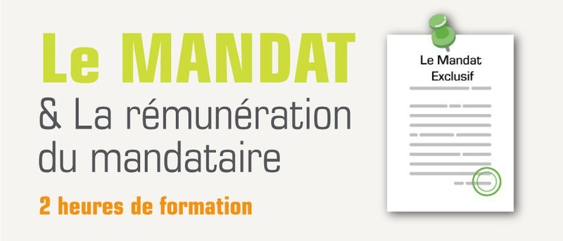 Le mandat de vente immobilière - 2H (im)