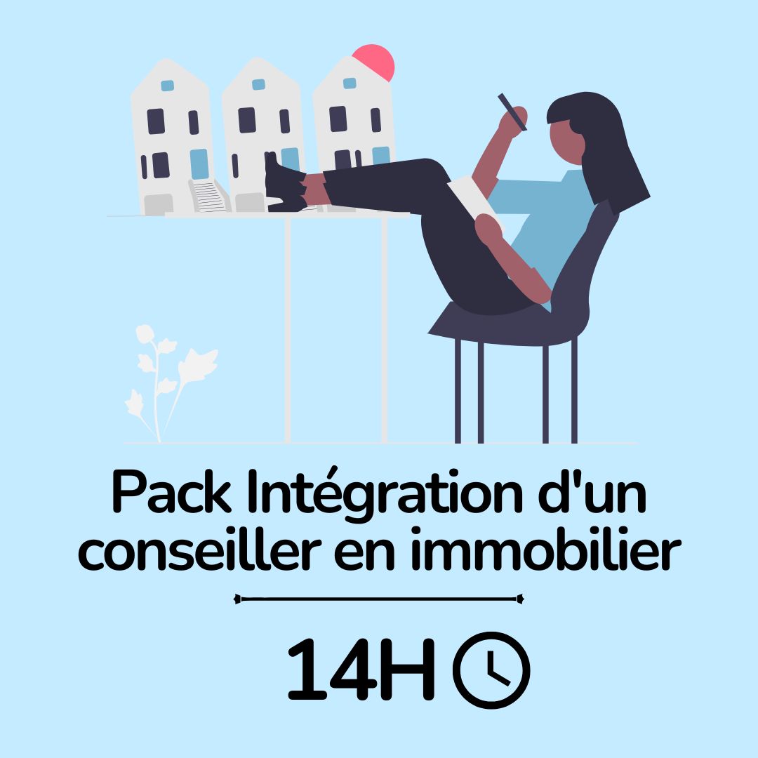 Formation : Pack Intégration d’un conseiller en immobilier – 14H (im)