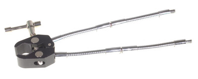 GripTough® Clamp with (2) Dual Length Flexarms