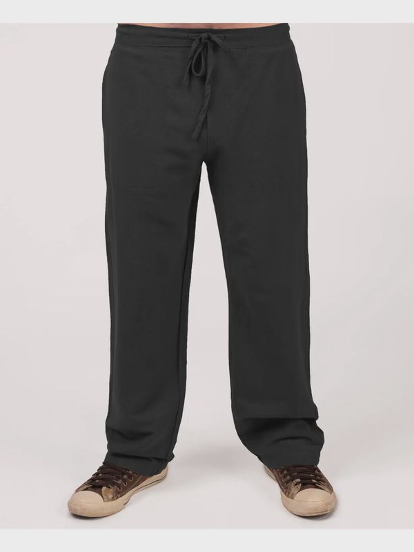 Hemp Yoga Pants-Black
