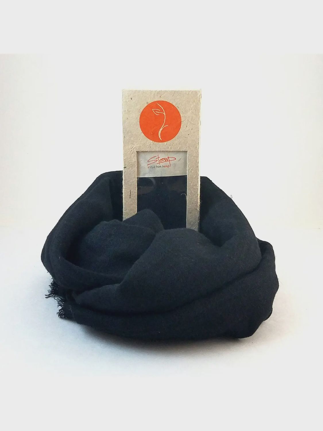 Hemp Scarf-Black
