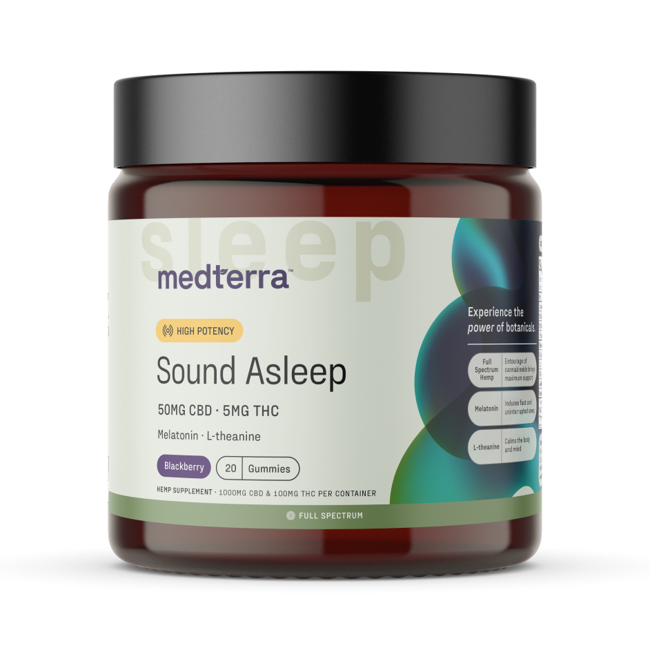 Medterra Sound Asleep 50mg CBD