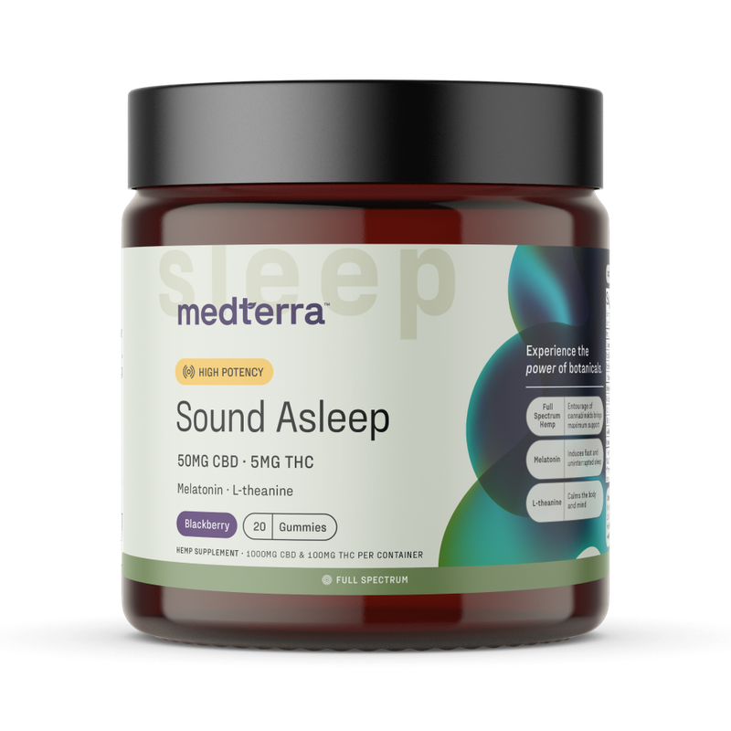 Medterra Sound Asleep 50mg CBD