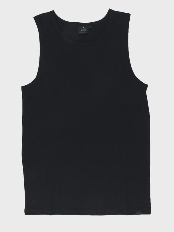 Hemp Tank Top Armor-Black