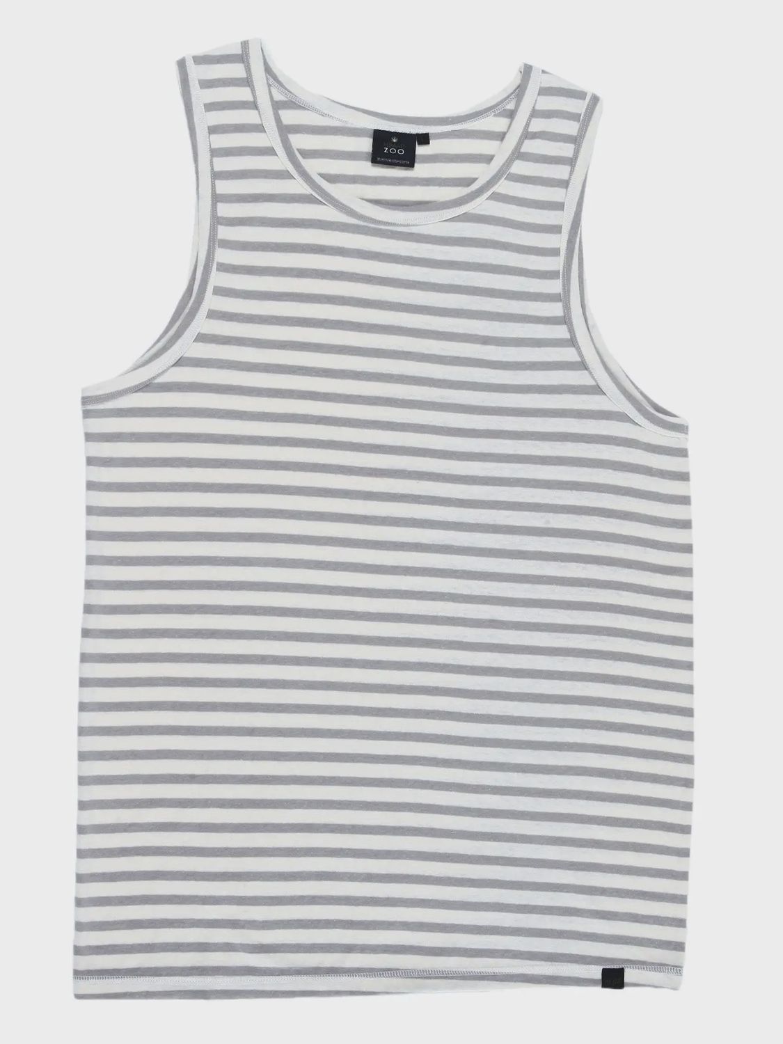 Hemp Tank Top Stone Stripes Armor