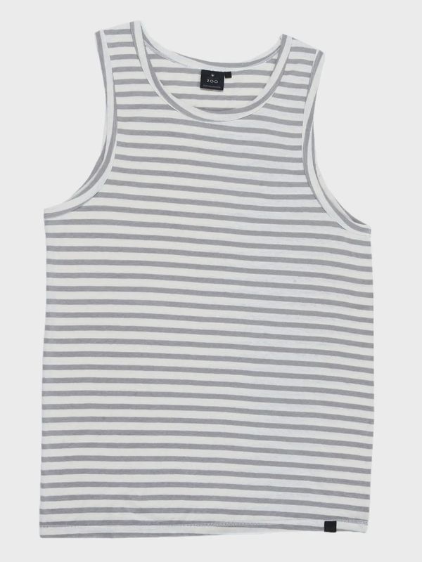 Hemp Tank Top Stone Stripes Armor