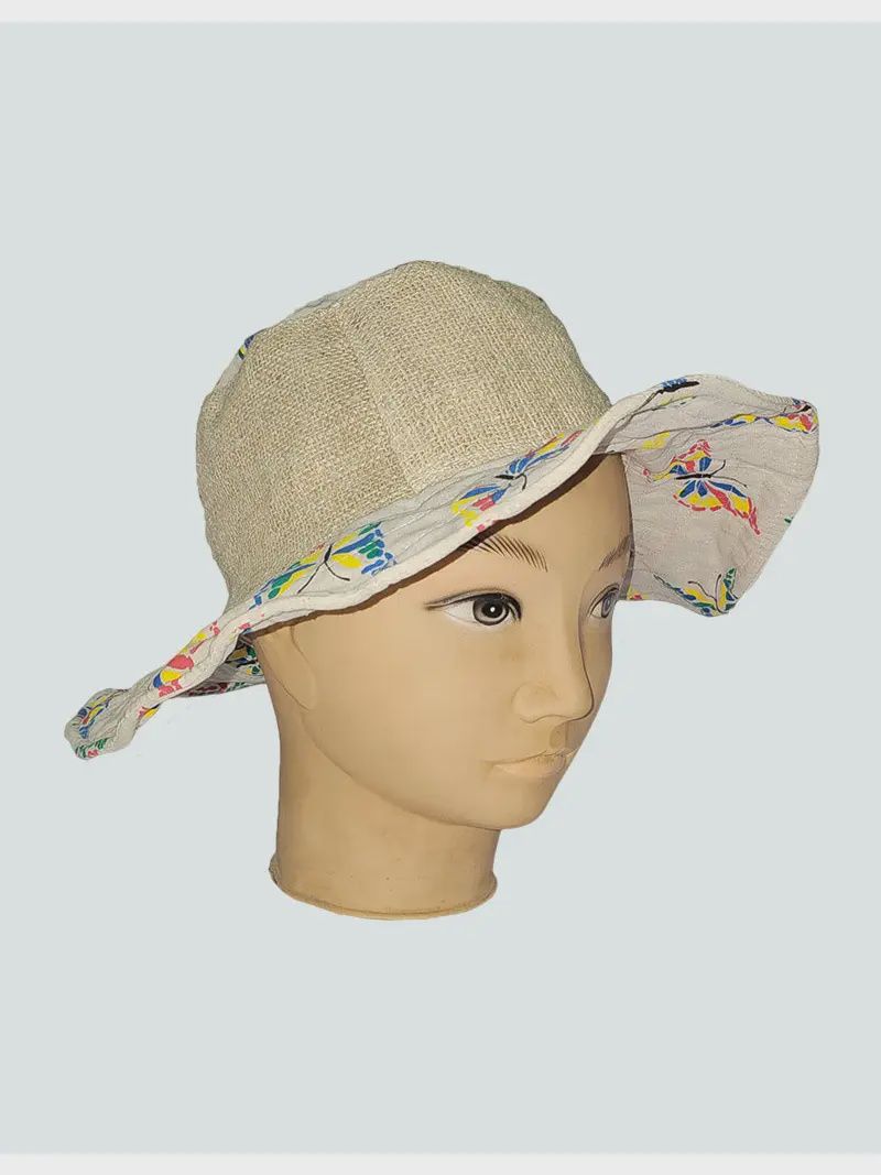 Butterfly Wide Brimmed Hat