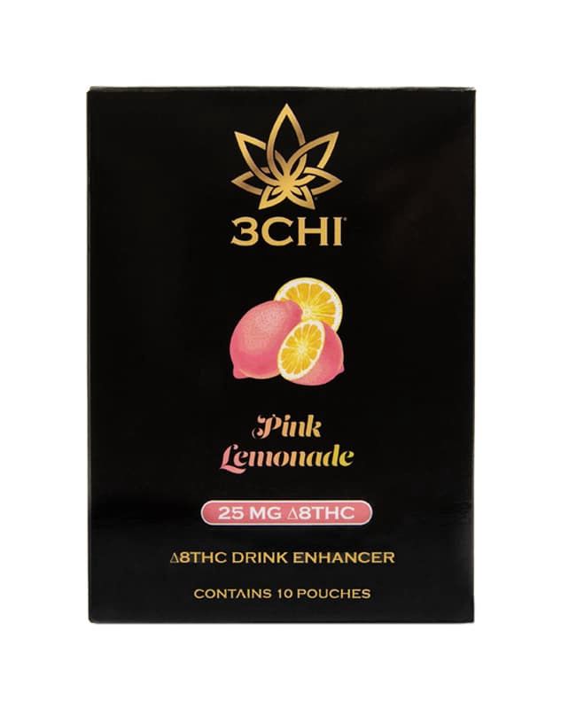 3Chi Pink Lemonade Drink Enhancer-10 Pouches