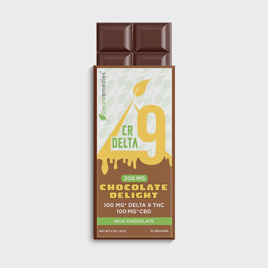 Delta 9 THC Chocolate Delight 200mg