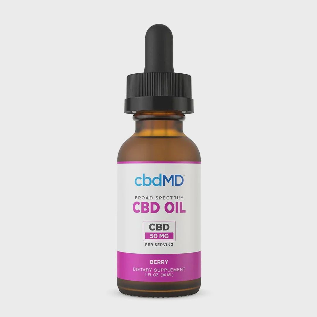 CBDmd 750mg Broad Spectrum Tincture-Berry