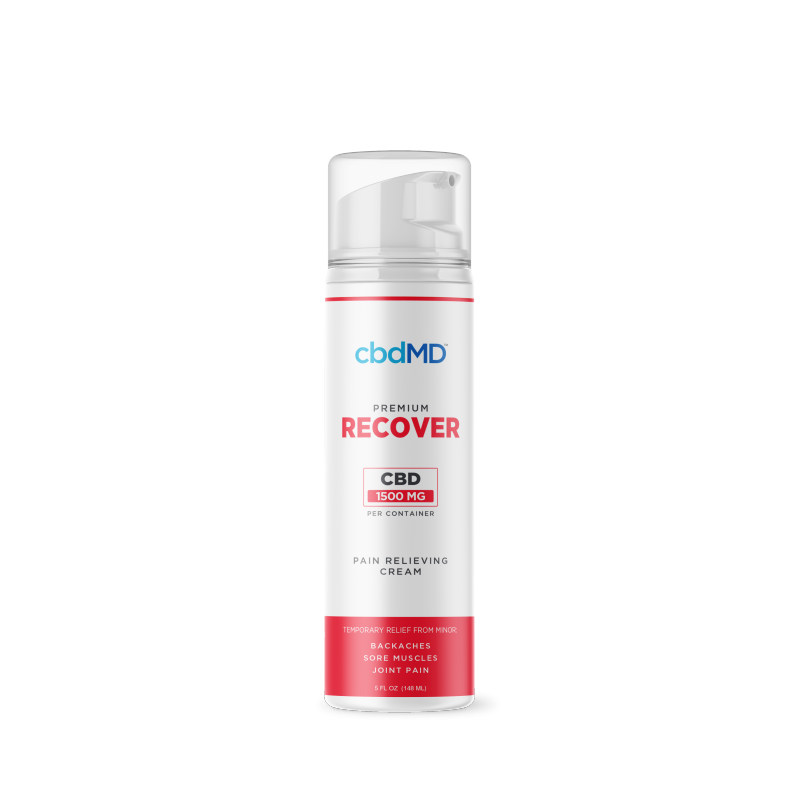 CBDmd 1500mg Broad Spectrum Recover Pump