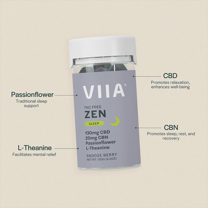 VIIA ZEN CBN/CBD Broad Spectrum Gummy