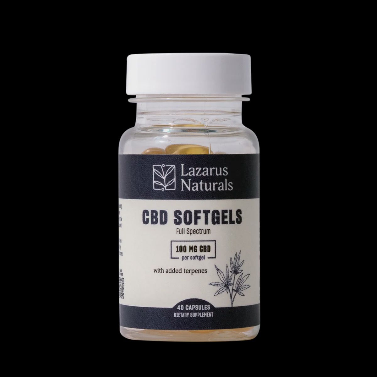 Lazarus Naturals 100mg Soft gel 40Count