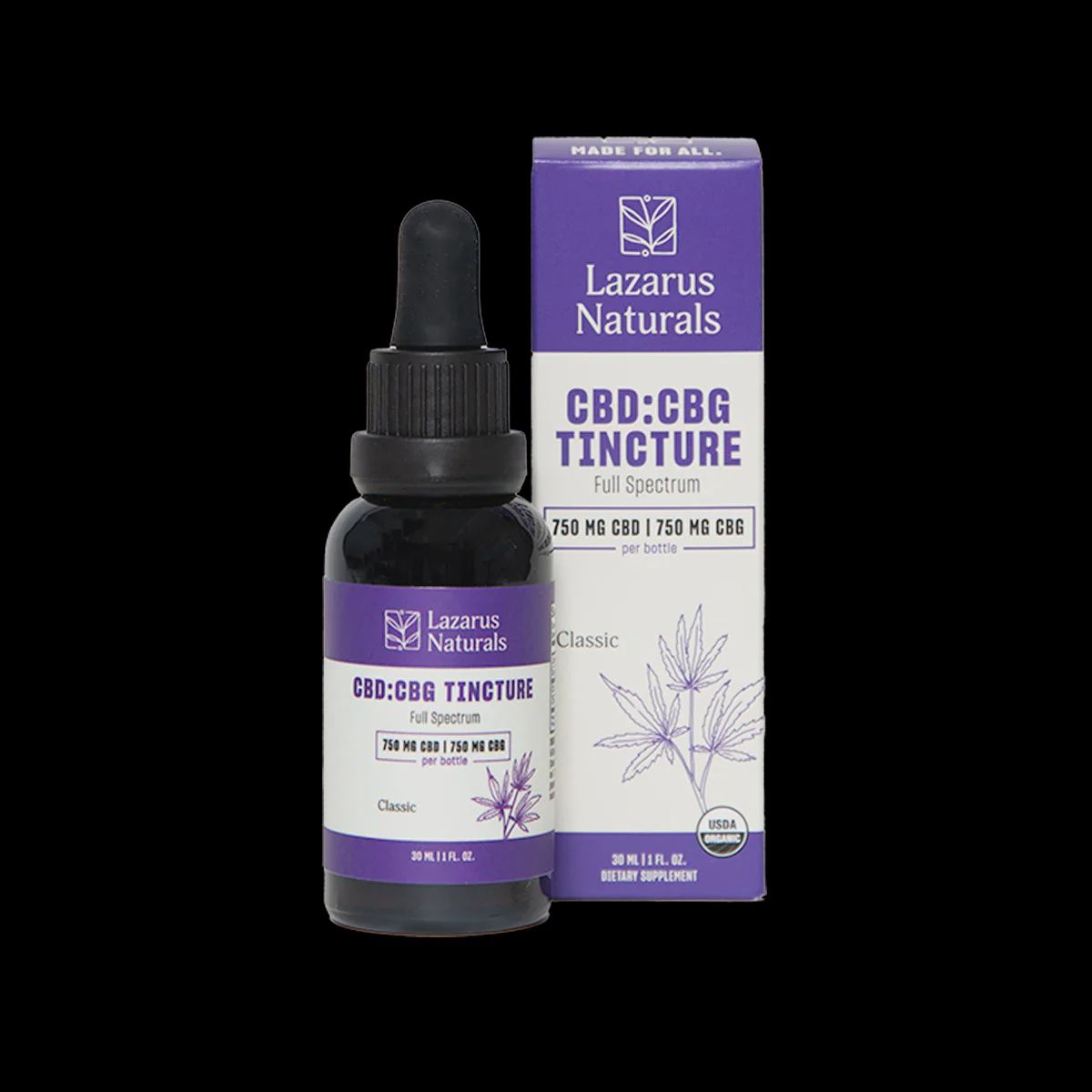 Lazarus Naturals CBD:CBG 1500mg Tincture