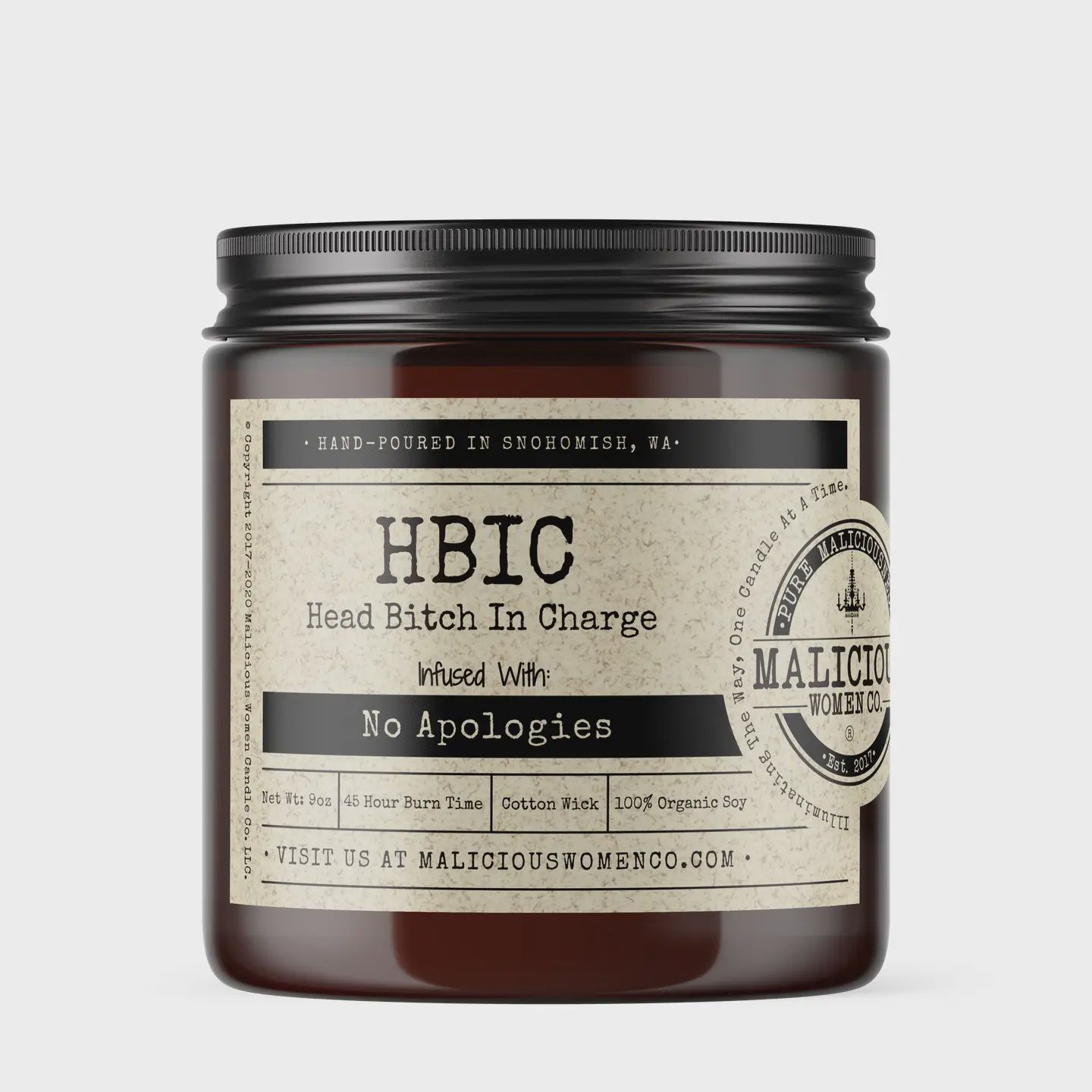 Head Bitch in Charge Candle