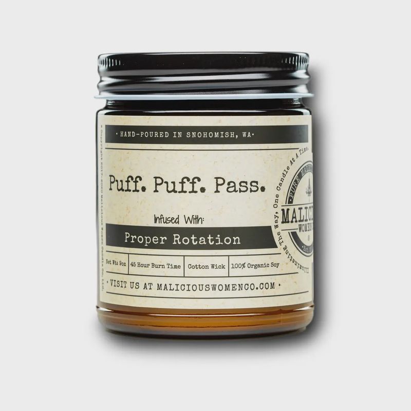 Puff Puff Pass Candle