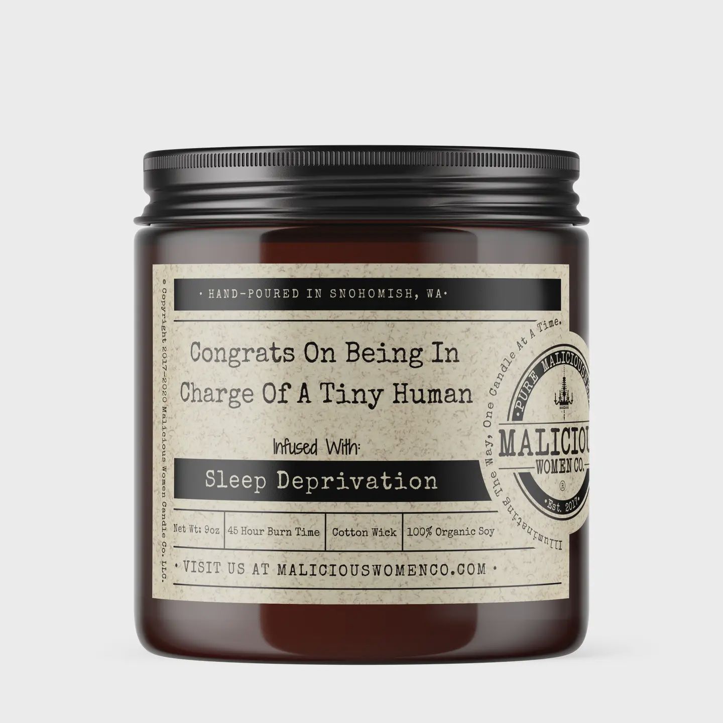 Congrats on Being in Charge of a Tiny Human Candle