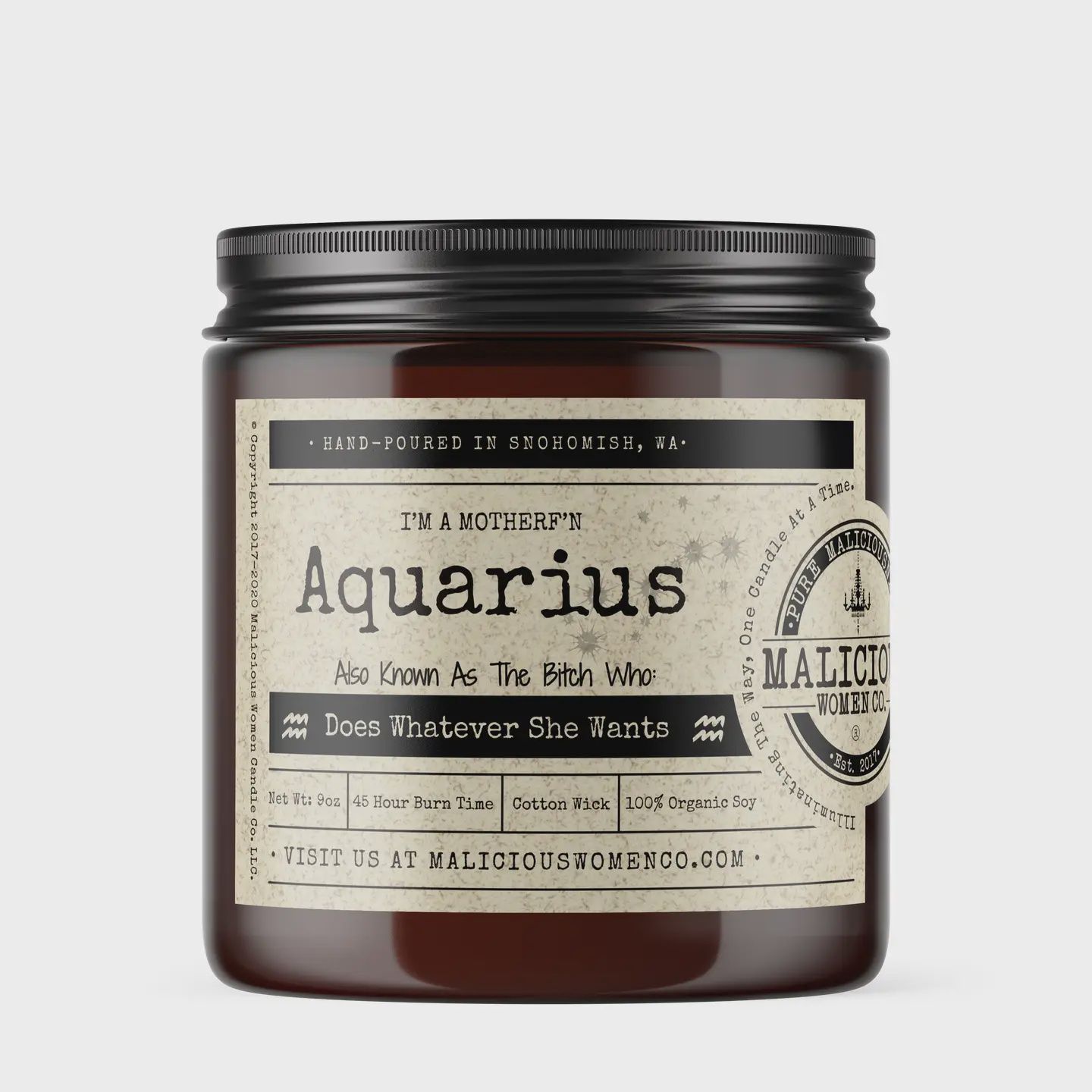 Aquarius The Birthday Bitch