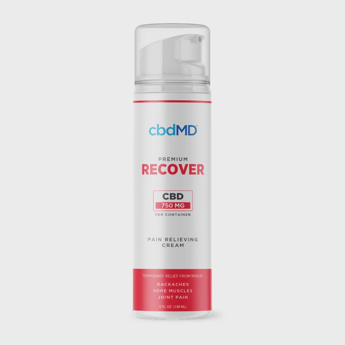 cbdMD Recover Broad Spectrum 750mg Pain Cream