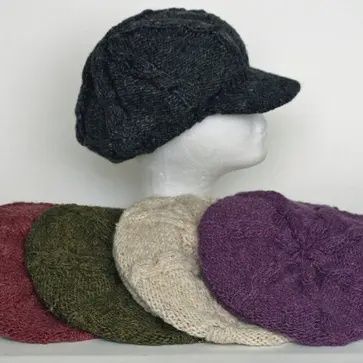 Brimmed Hemp/Wool Hat