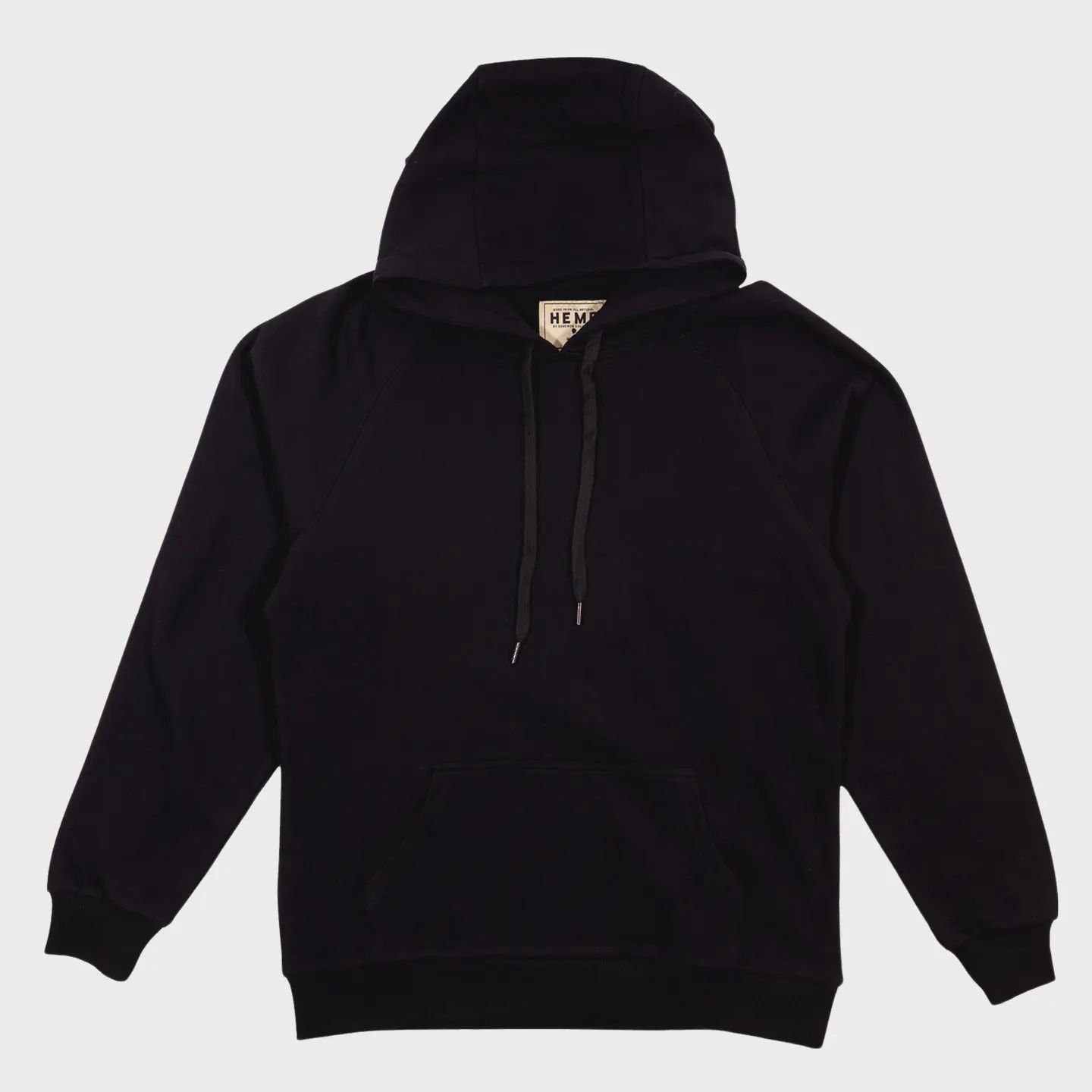Black Hemp Hoodie