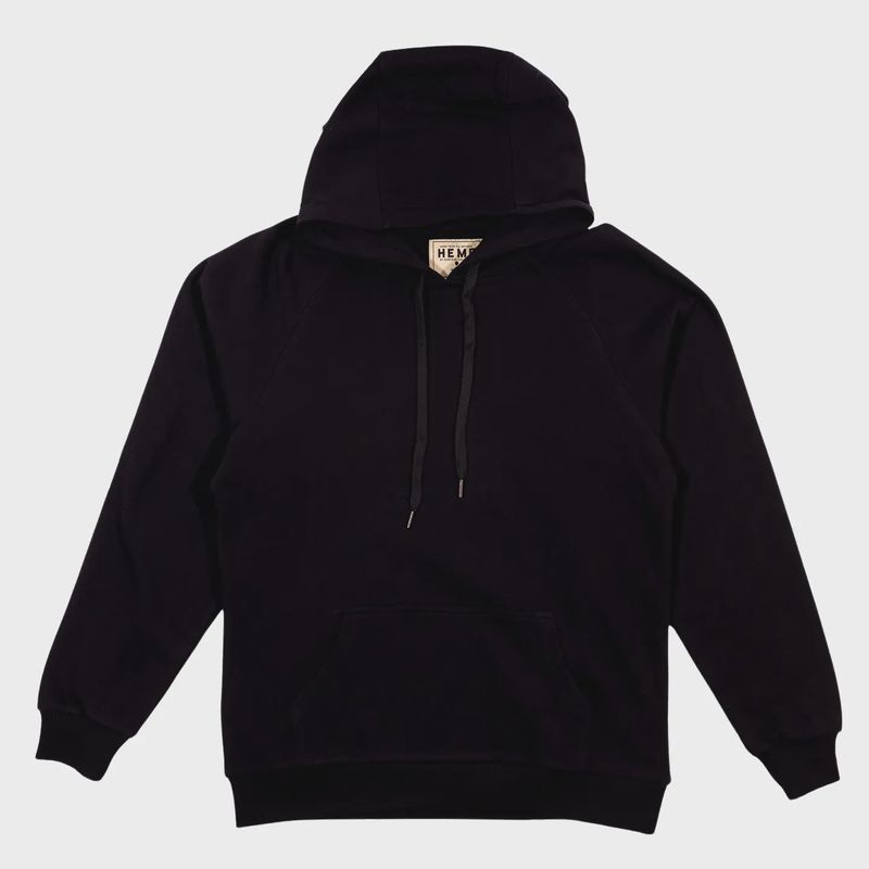 Black Hemp Hoodie