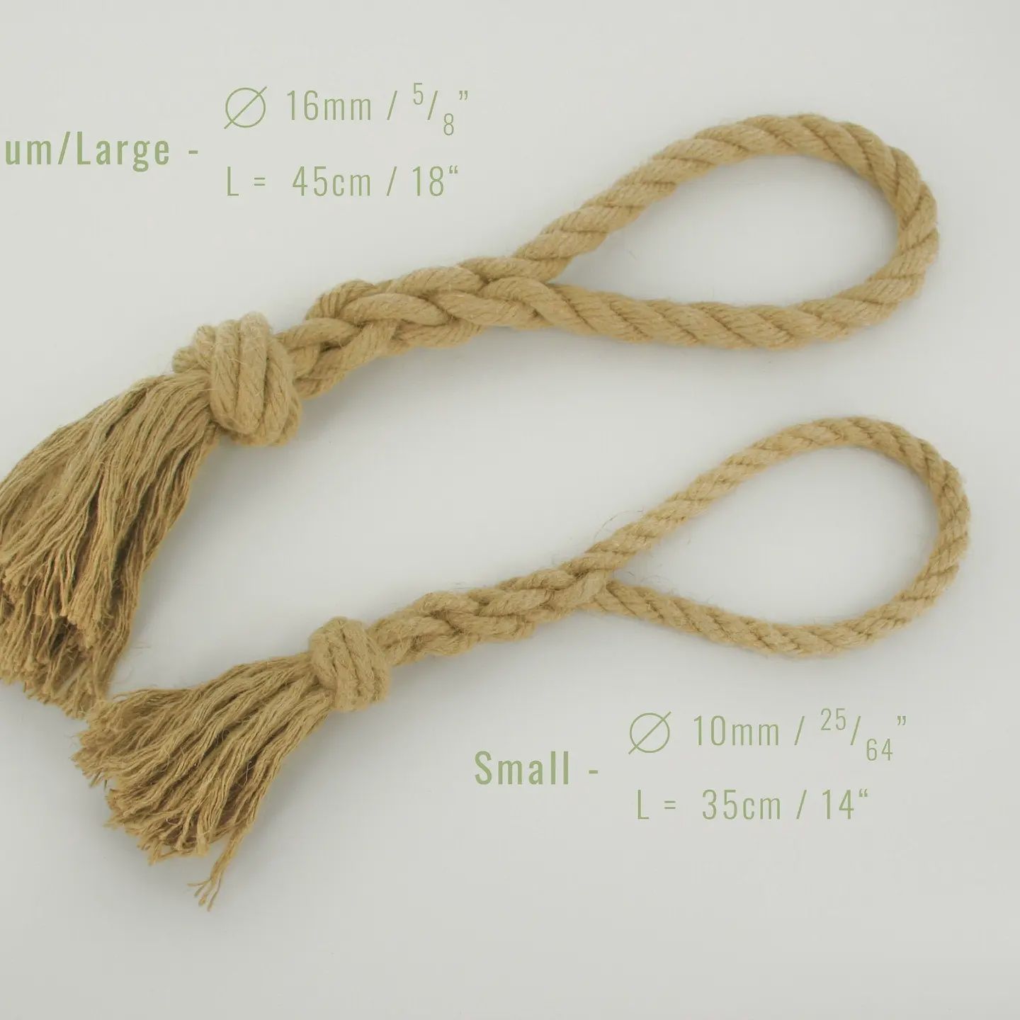 Hemp Dog Pull Rope-Small