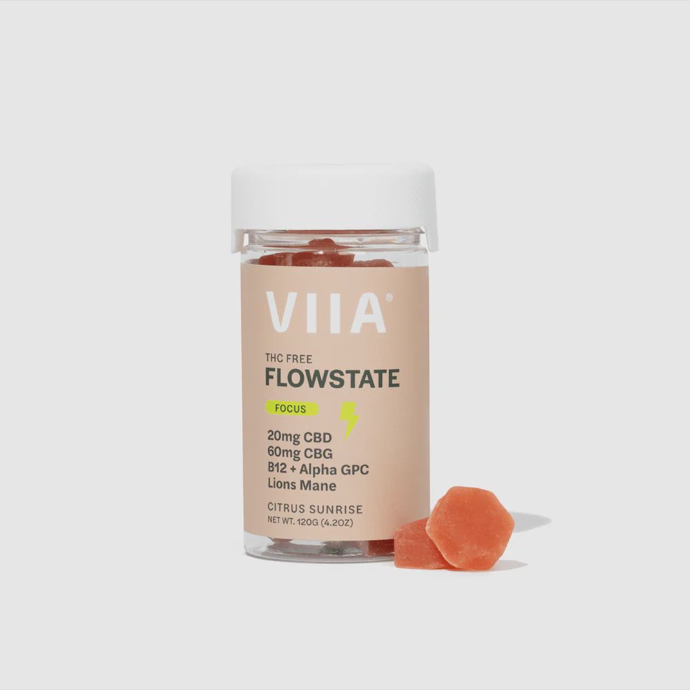 Viia Flowstate CBD/CBG gummies