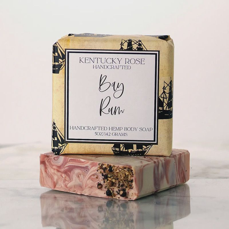 Bay Rum Hemp Body Soap