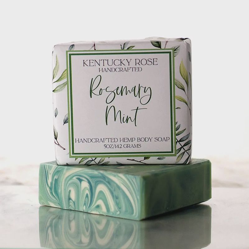 Rosemary Mint Hemp Body Soap