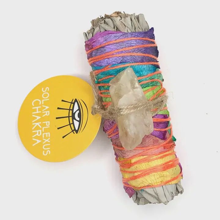 Chakra Sage Wand-Solar Plexus