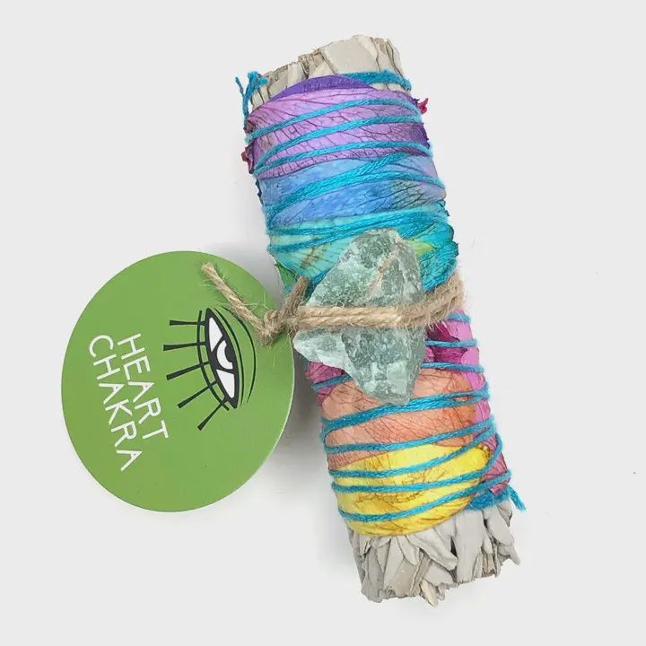Chakra Sage Wand-Heart Chakra