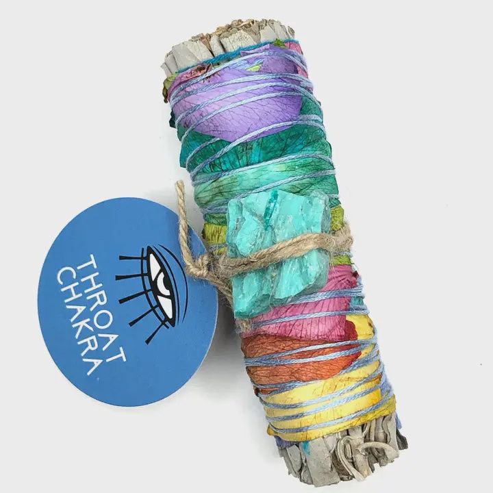 Chakra Sage Wand-Throat