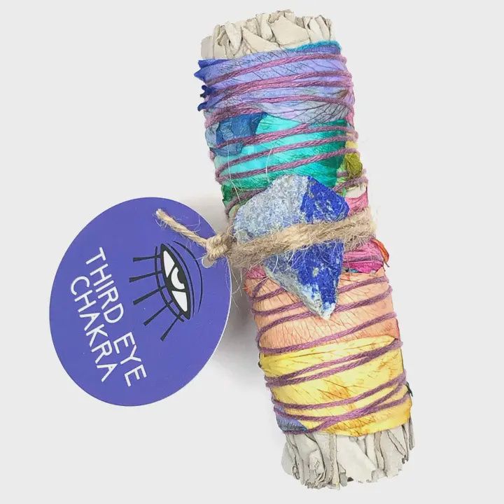 Third Eye Chakra Sage Wand-4&#39;