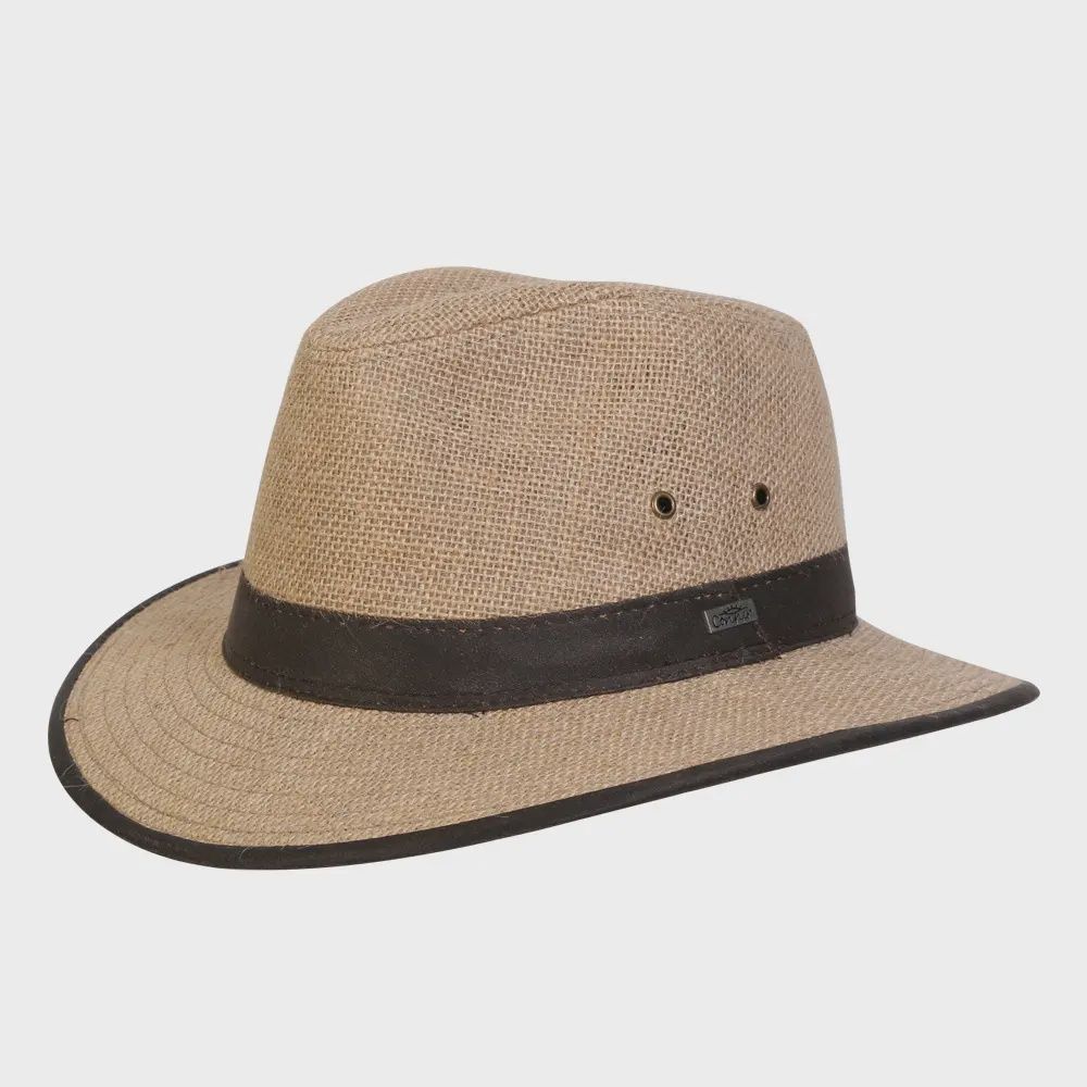 Black Creek Hemp Hat-Natural Large