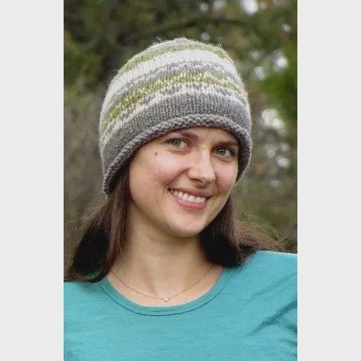 Hemp + Wool Roll Hat, Fleece Lined