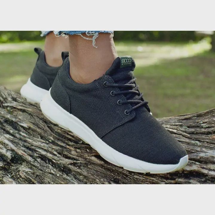 Men&#39;s Explorer Dark Green Hemp Shoes