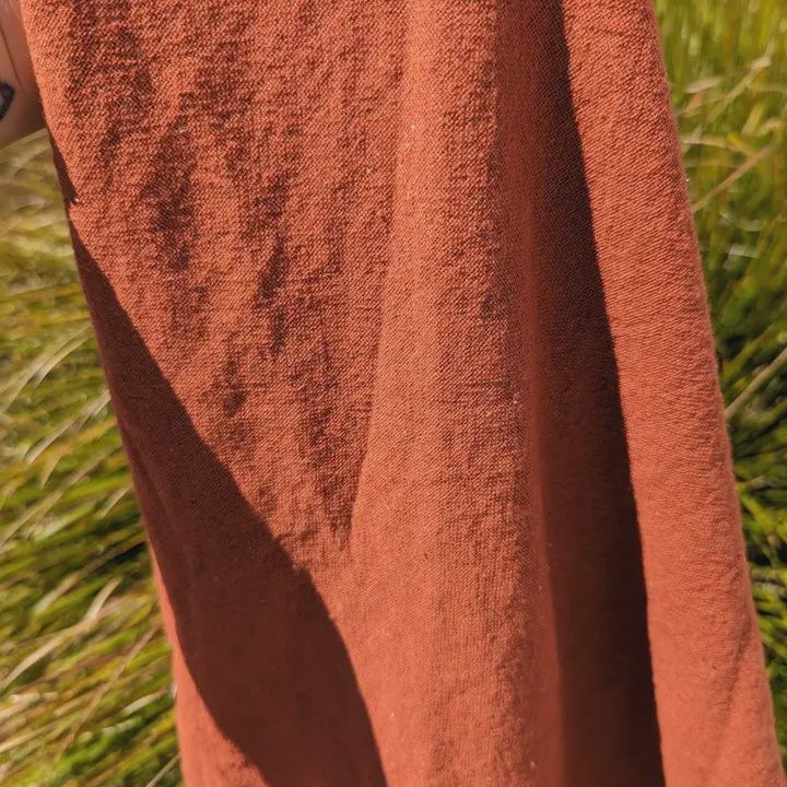 Maya Wrap Top-Rust